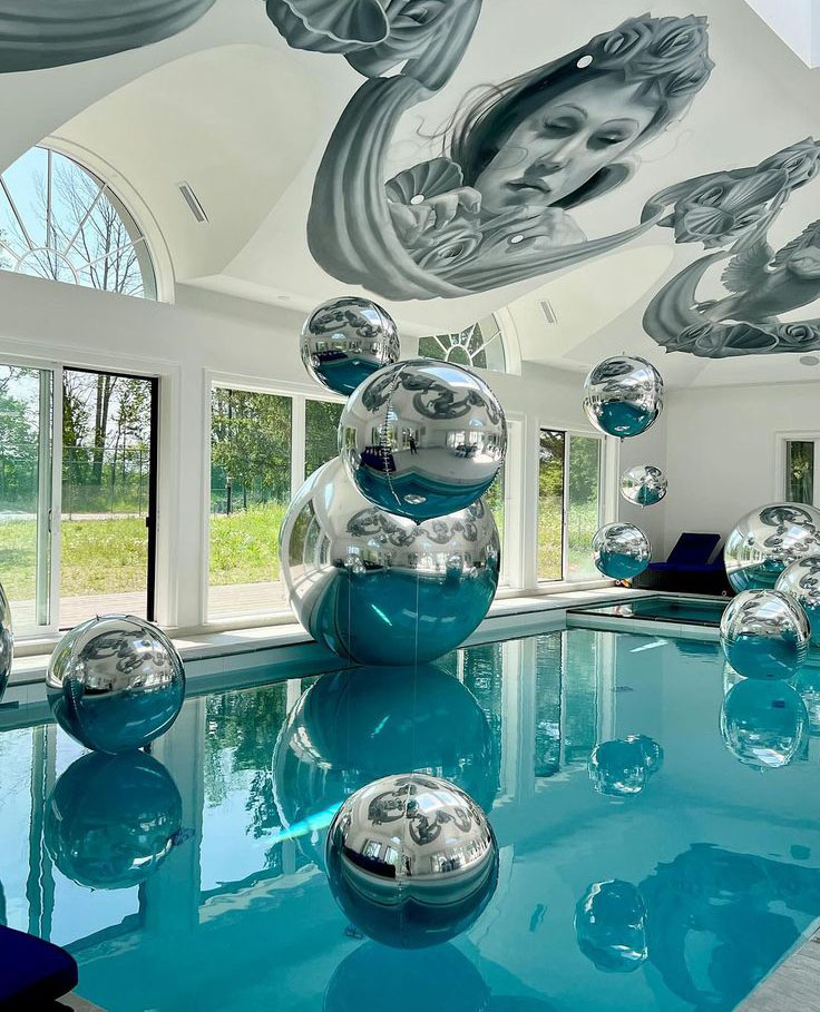 Idees Decoration Installation Ballons Miroir Le Mobilier Gonflable 6