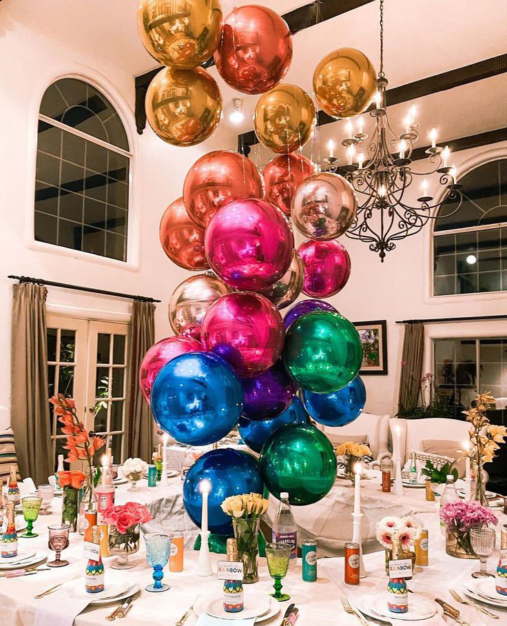 Idees Decoration Installation Ballons Miroir Le Mobilier Gonflable 7