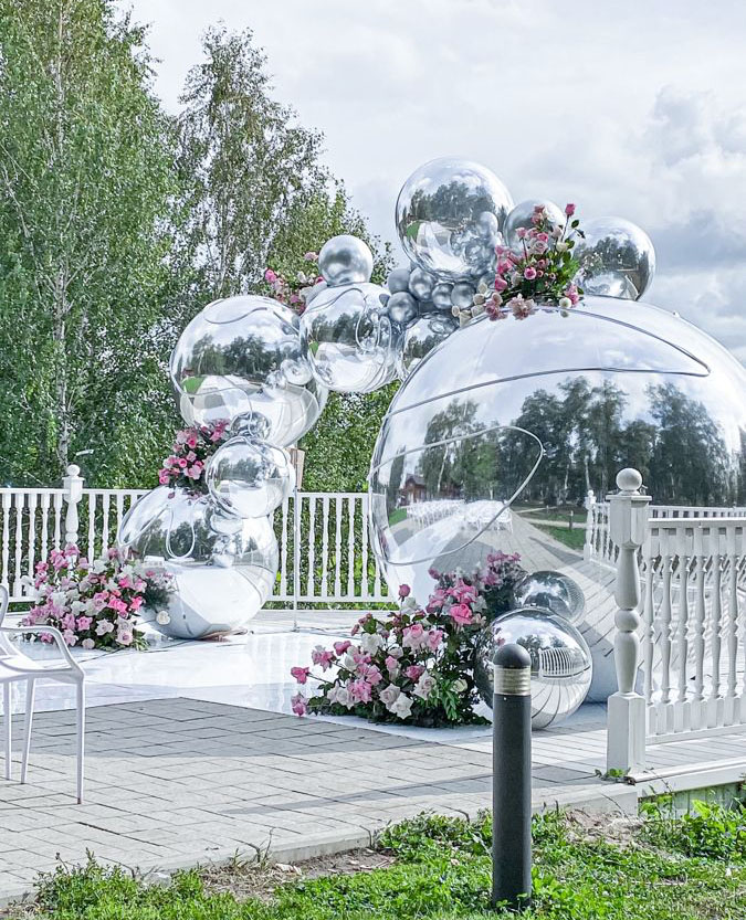 Idees Decoration Installation Ballons Miroir Le Mobilier Gonflable 8