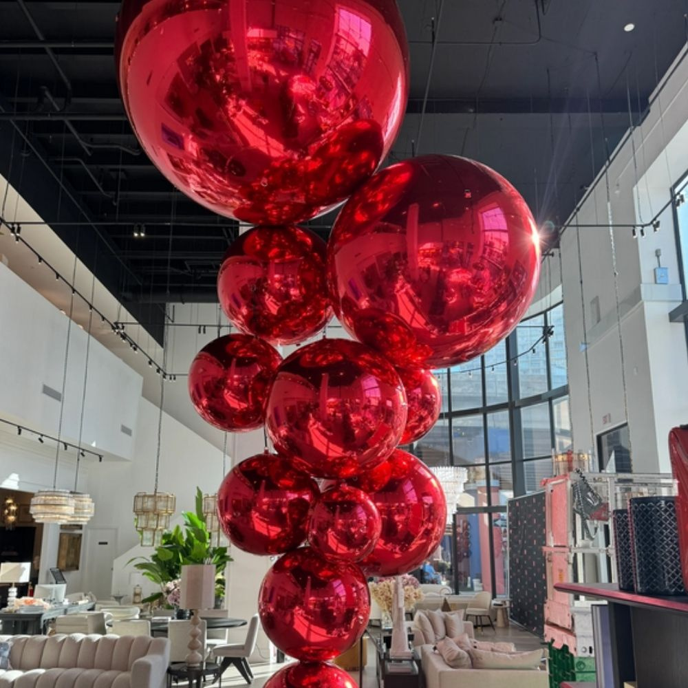 ballon_mirroir_rouge_gonflable